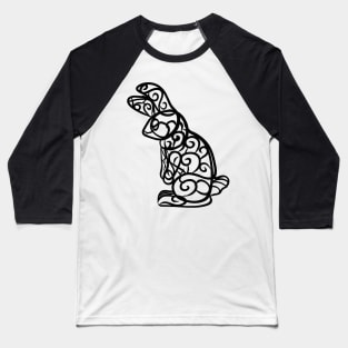 Abstract fancy bunny t-shirt mugs and magnet Baseball T-Shirt